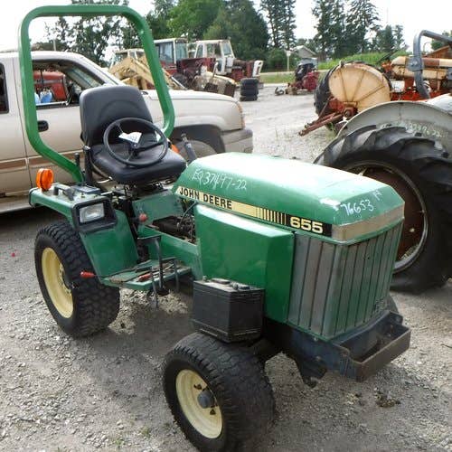 Used John Deere 655 Tractor parts.