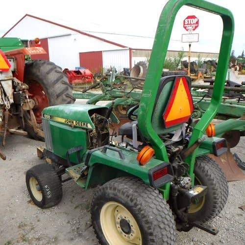 Used John Deere 655 Tractor parts.
