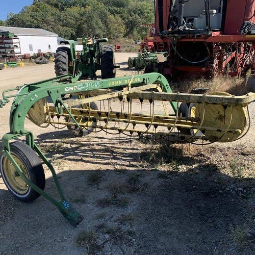 Used John Deere 660 Rake / Tedder parts.