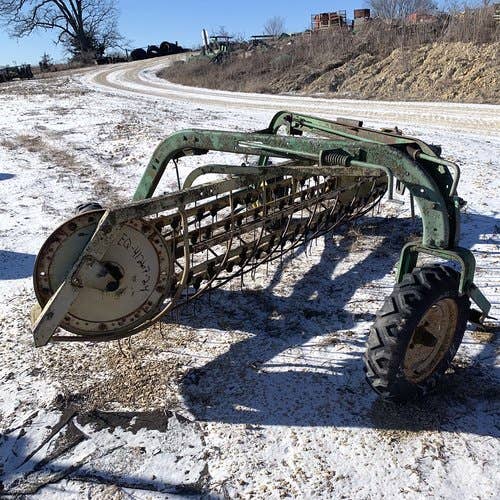 Used John Deere 660 Rake / Tedder parts.