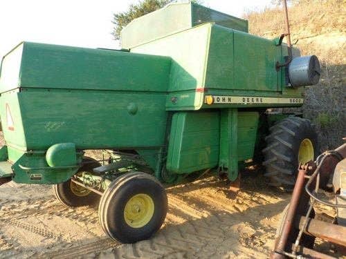 Used John Deere 6600 Combine parts.