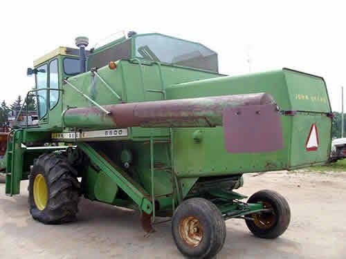 Used John Deere 6600 Combine parts.