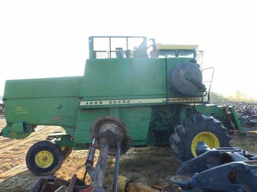 Used John Deere 6600 Combine parts.