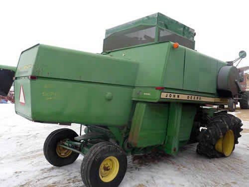Used John Deere 6600 Combine parts.