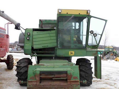 Used John Deere 6600 Combine parts.