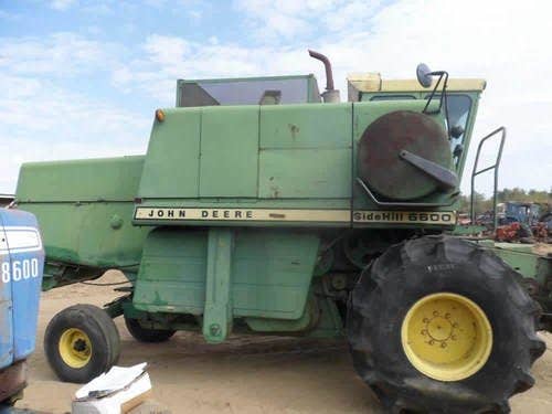 Used John Deere 6600 Combine parts.
