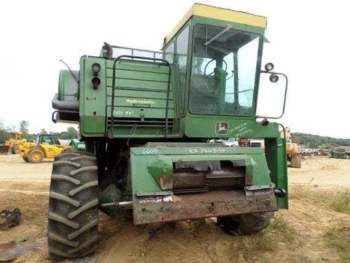 Used John Deere 6600 Combine parts.