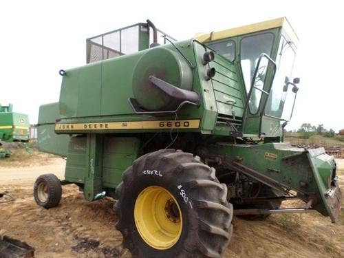 Used John Deere 6600 Combine parts.