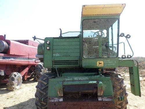 Used John Deere 6600 Combine parts.