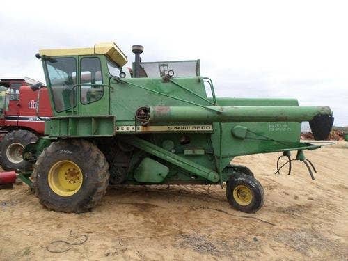 Used John Deere 6600 Combine parts.