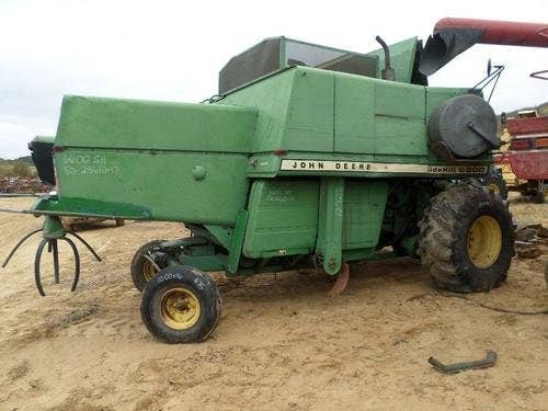 Used John Deere 6600 Combine parts.