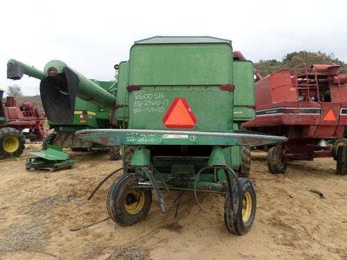 Used John Deere 6600 Combine parts.