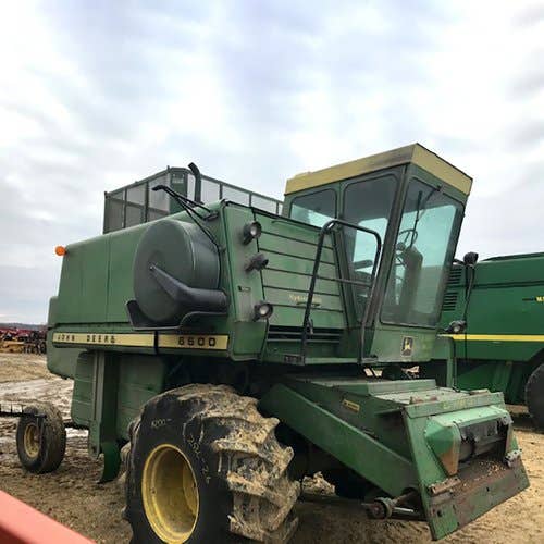 Used John Deere 6600 Combine parts.
