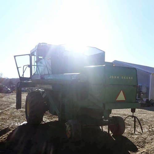 Used John Deere 6600 Combine parts.