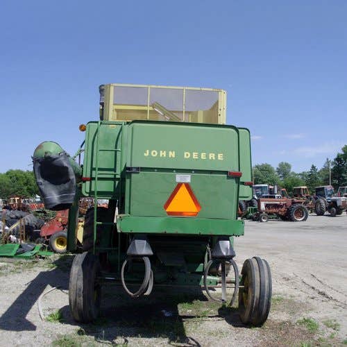 Used John Deere 6600 Combine parts.