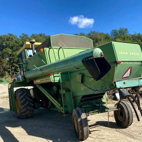 Used John Deere 6600 Combine parts.