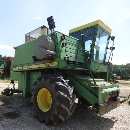 Used John Deere 6600 Combine parts.