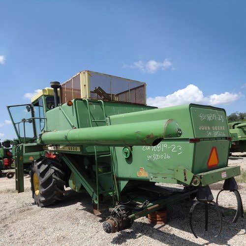Used John Deere 6600 Combine parts.