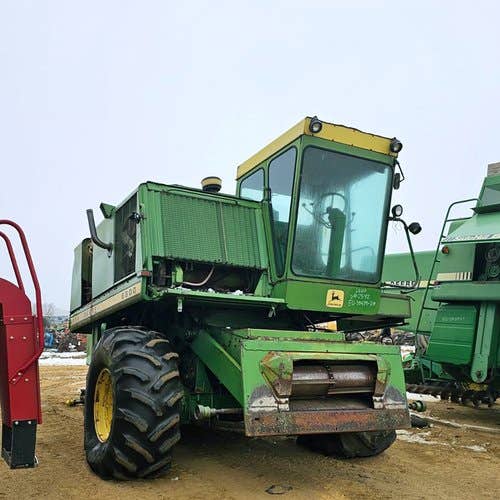 Used John Deere 6600 Combine parts.
