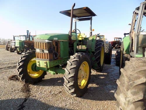 Used John Deere 6605 Tractor parts.