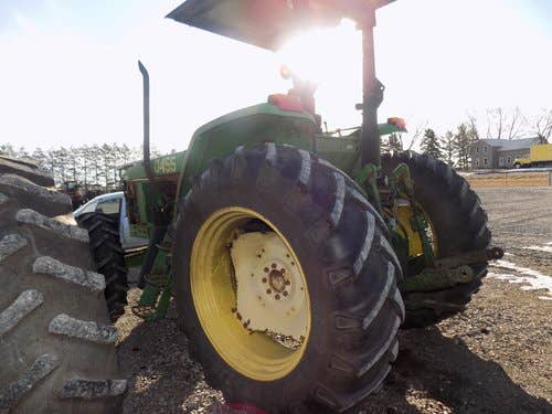 Used John Deere 6605 Tractor parts.