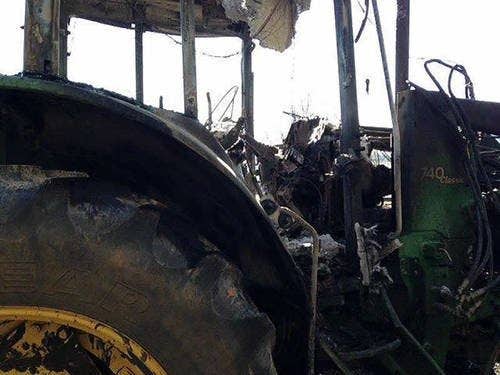 2005 Used John Deere 6615 Tractor parts.