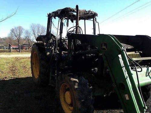 2005 Used John Deere 6615 Tractor parts.