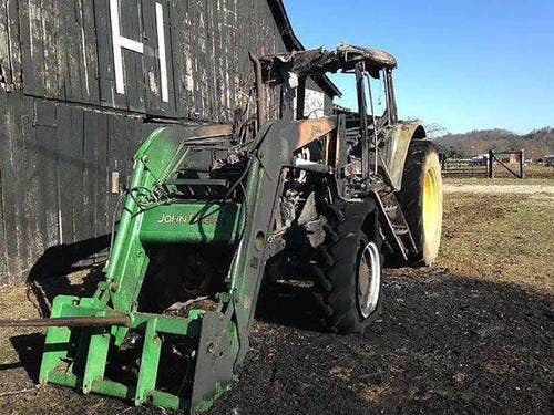 2005 Used John Deere 6615 Tractor parts.
