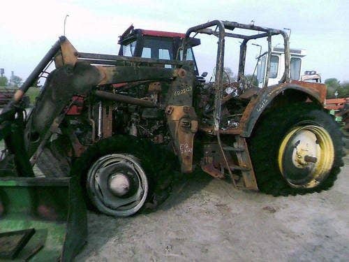 Used John Deere 6615 Tractor parts.