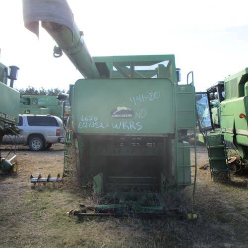 Used John Deere 6620 Combine parts.