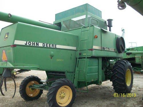 Used John Deere 6620 Combine parts.