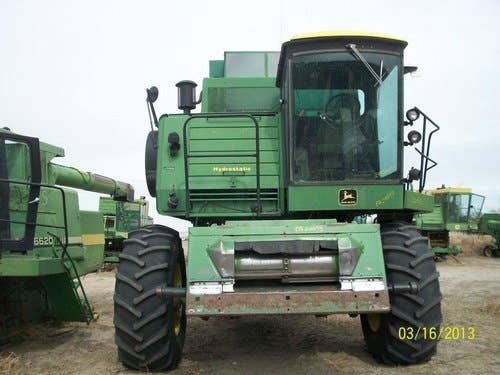 Used John Deere 6620 Combine parts.