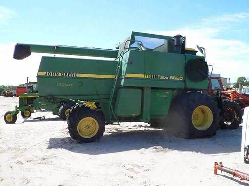 Used John Deere 6620 Combine parts.