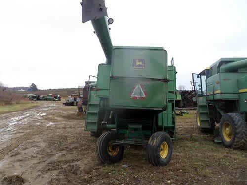 Used John Deere 6620 Combine parts.