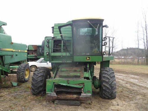 Used John Deere 6620 Combine parts.