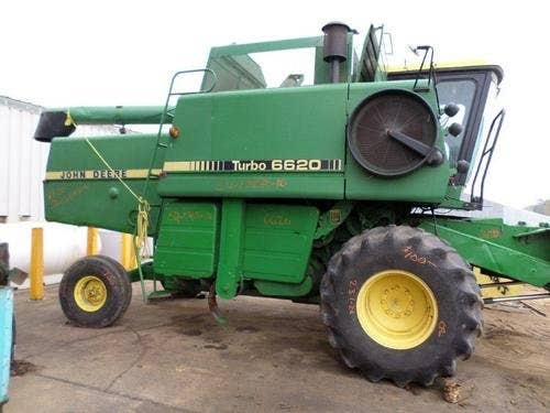 Used John Deere 6620 Combine parts.