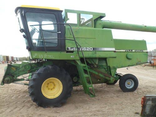 Used John Deere 6620 Combine parts.