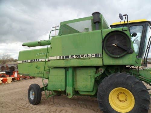 Used John Deere 6620 Combine parts.