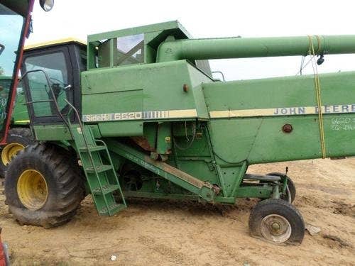 Used John Deere 6620 Combine parts.