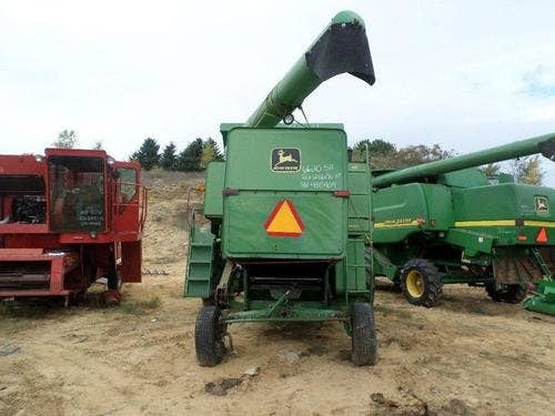Used John Deere 6620 Combine parts.