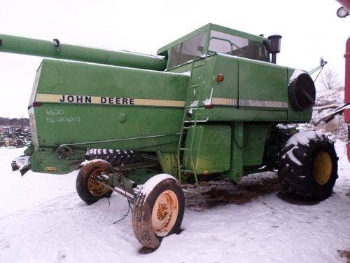 Used John Deere 6620 Combine parts.
