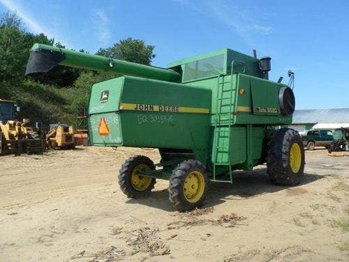 Used John Deere 6620 Combine parts.