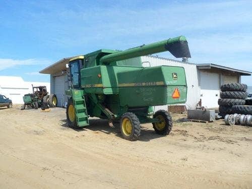 Used John Deere 6620 Combine parts.