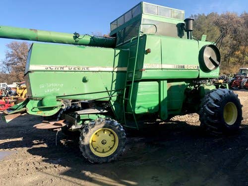 Used John Deere 6620 Combine parts.
