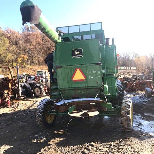 Used John Deere 6620 Combine parts.
