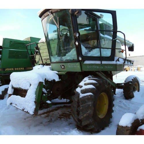 Used John Deere 6620 Combine parts.