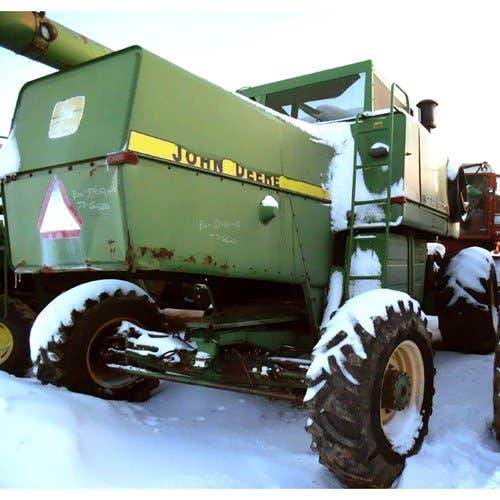 Used John Deere 6620 Combine parts.