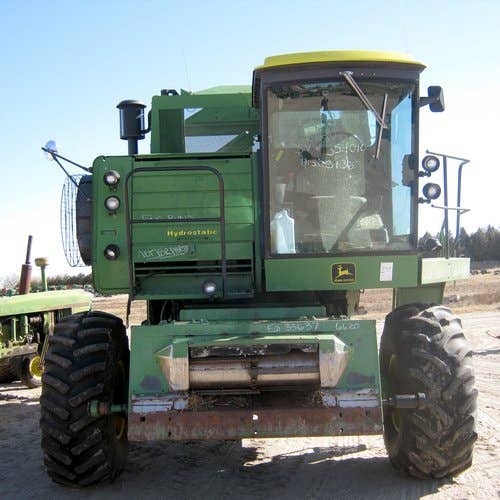 Used John Deere 6620 Combine parts.