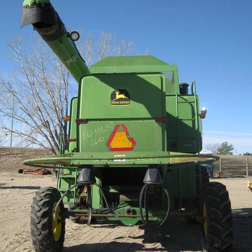 Used John Deere 6620 Combine parts.