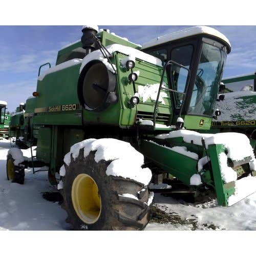 Used John Deere 6620 Combine parts.